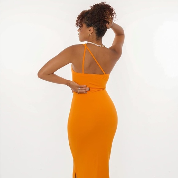 Amazon The Drop Oriole Orange Maxi Dress (L) - Picture 3 of 4